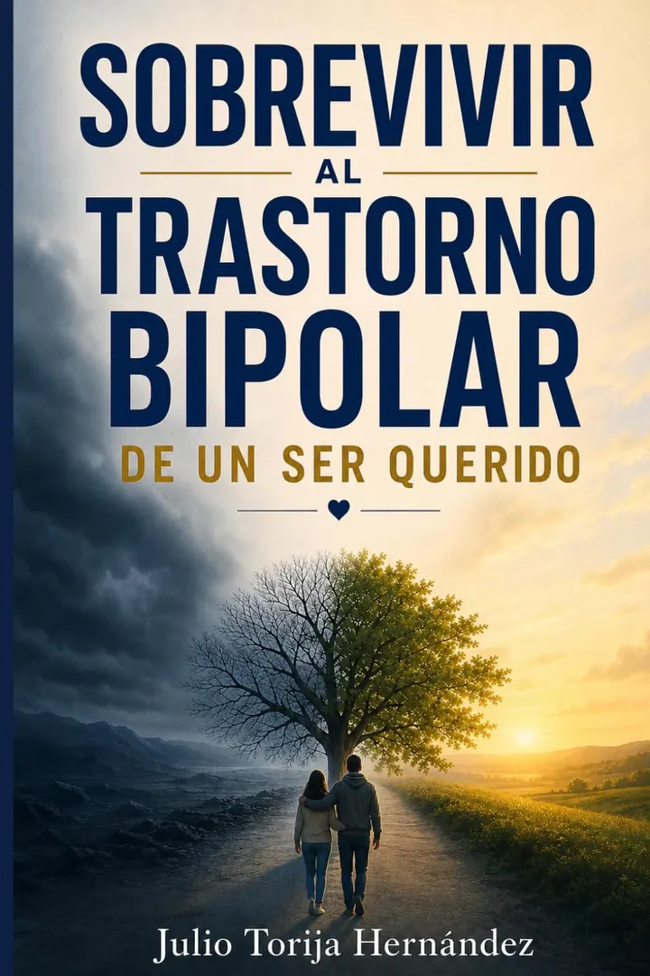 Portada del libro «Sobrevivir al trastorno bipolar de un ser querido», de Julio Torija Hernández