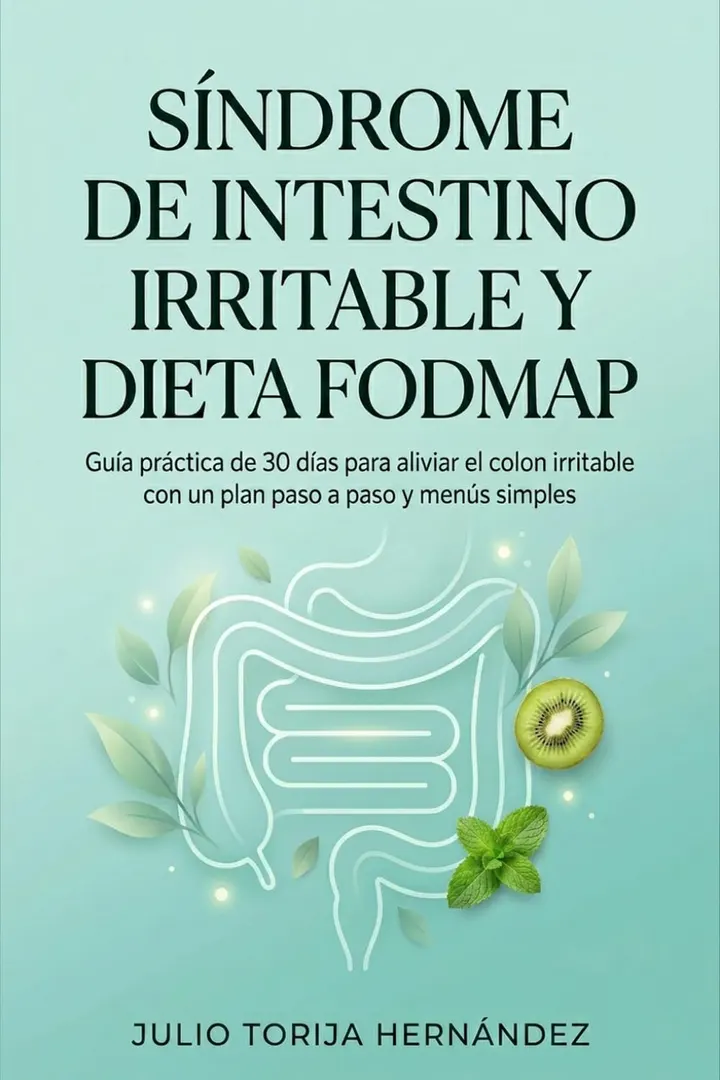 Portada del libro «Síndrome de Intestino Irritable (SII) y dieta FODMAP», de Julio Torija Hernández